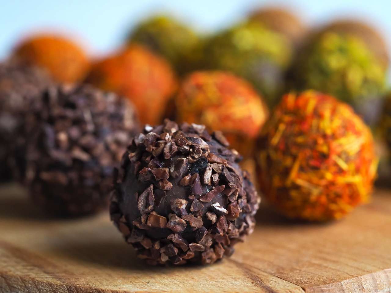 Arabische Süßigkeiten aus Datteln Online-Puzzle