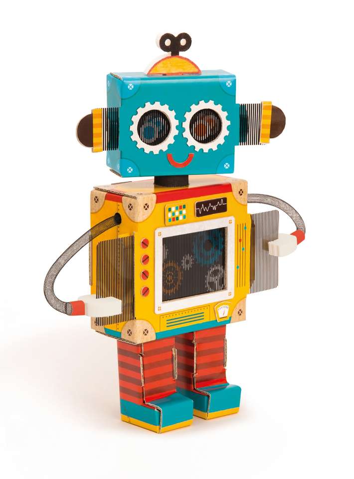 Robot construir rompecabezas en línea