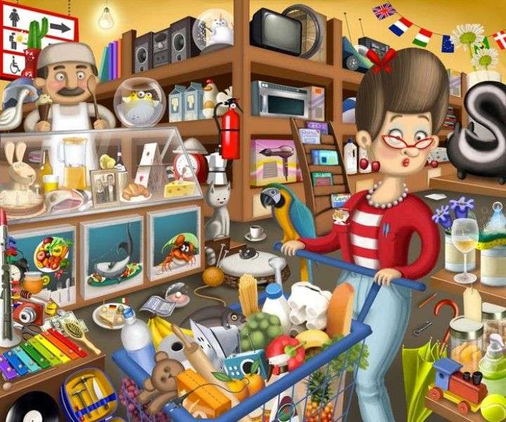 In the supermarket jigsaw puzzle online