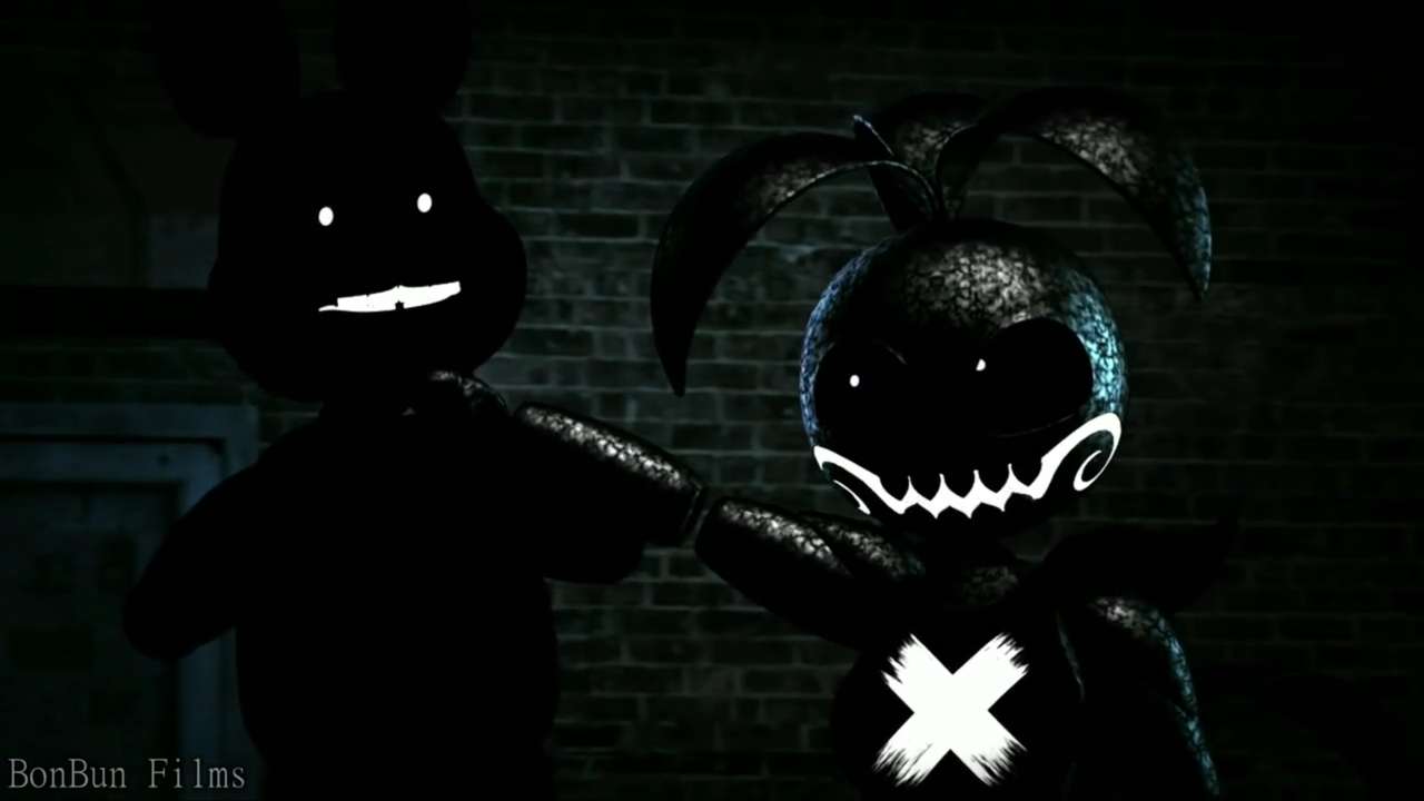Shadow Bonnie e Shadow Chica puzzle online
