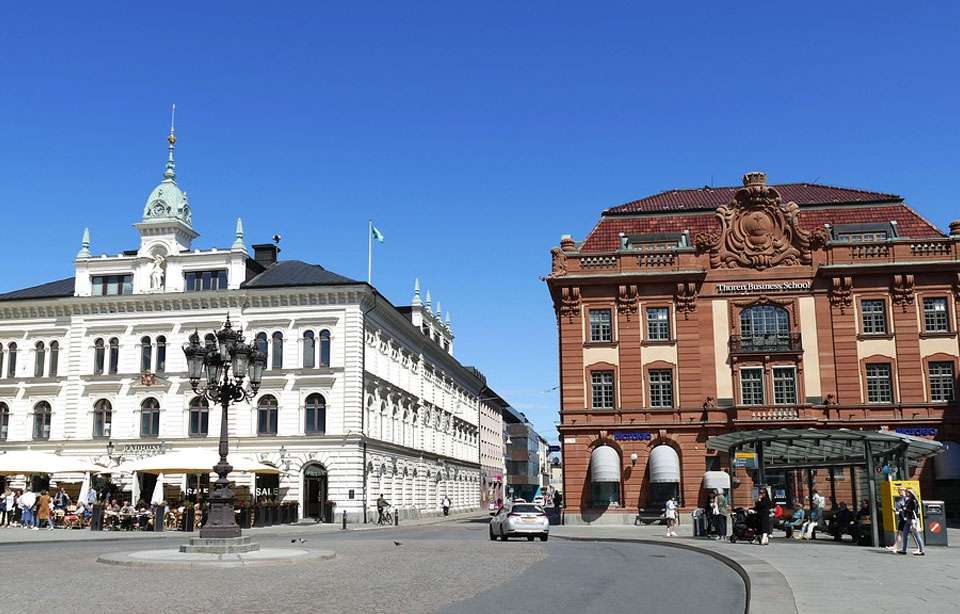 Uppsala - een stad in Zweden legpuzzel online