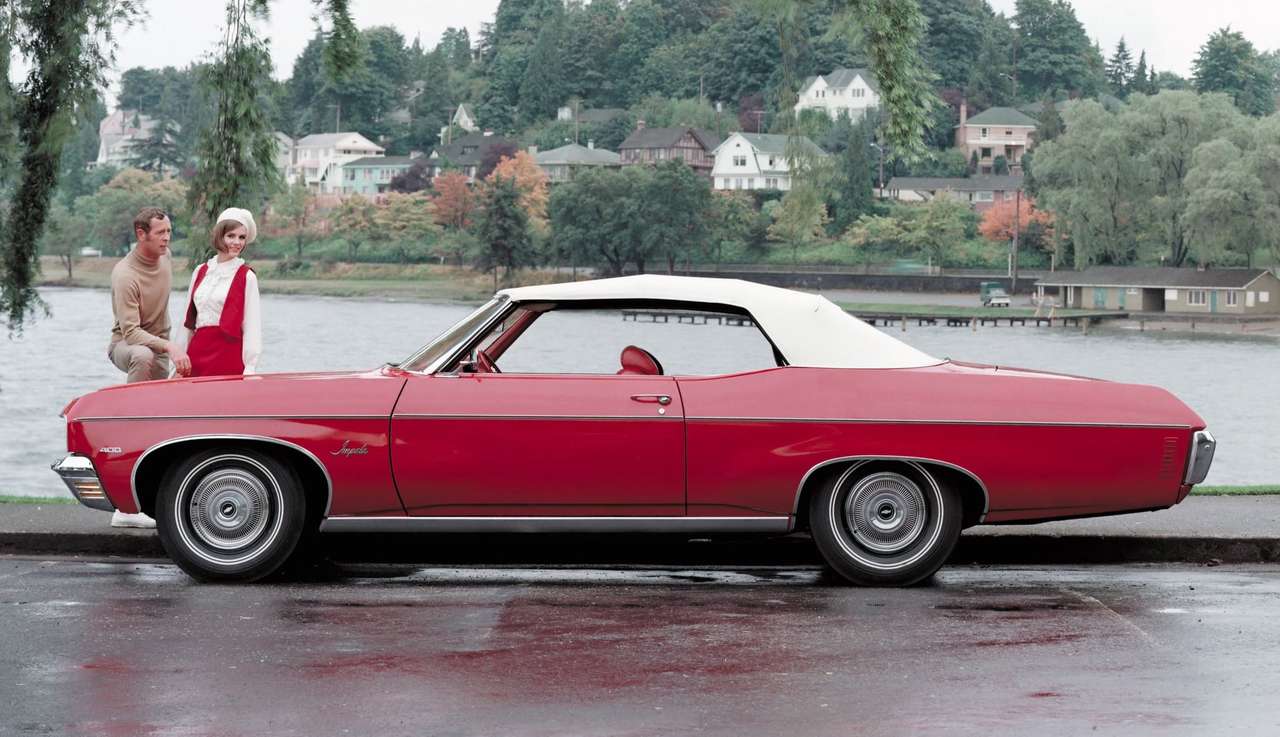 Кабріолет Chevrolet Impala 1970 року випуску пазл онлайн