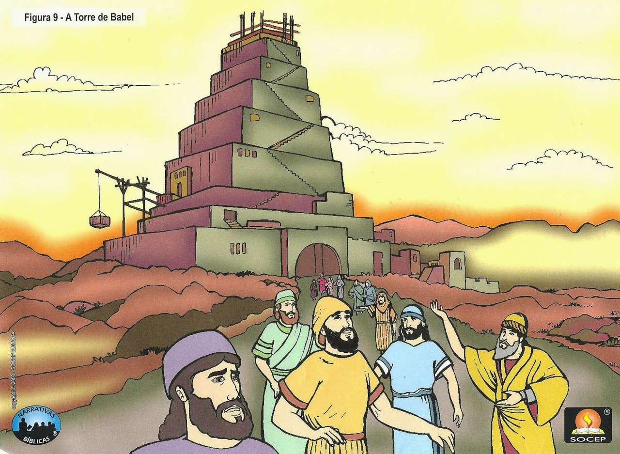 Turm von Babel Online-Puzzle