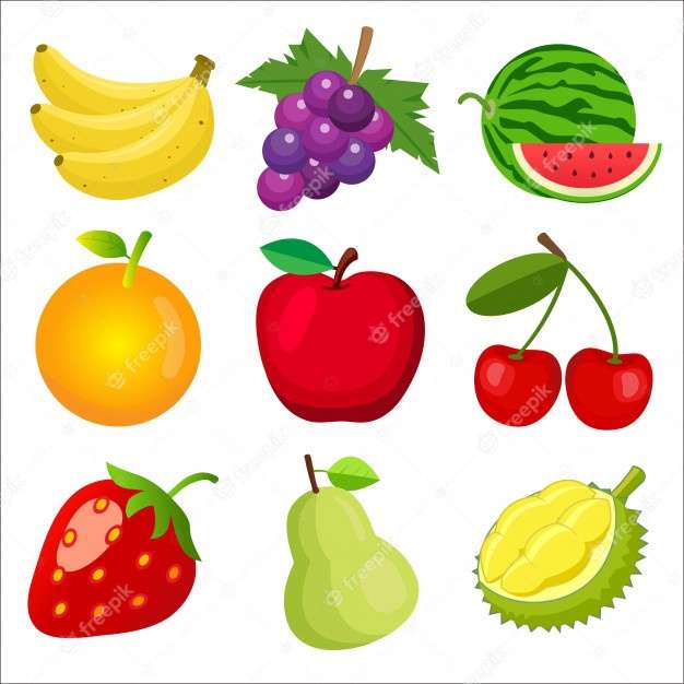 Közönséges gyümölcsök kirakós online