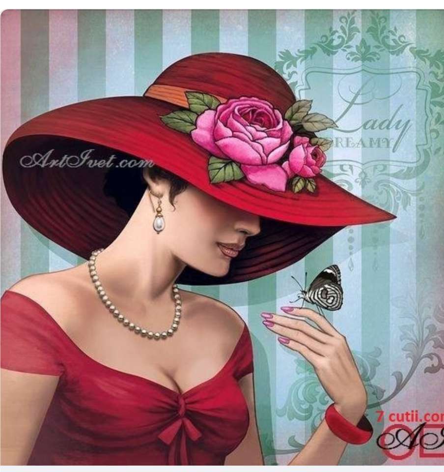 The Lady in red online puzzle