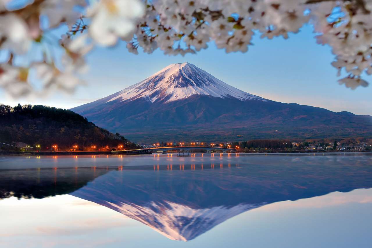 Mont Fuji puzzle en ligne