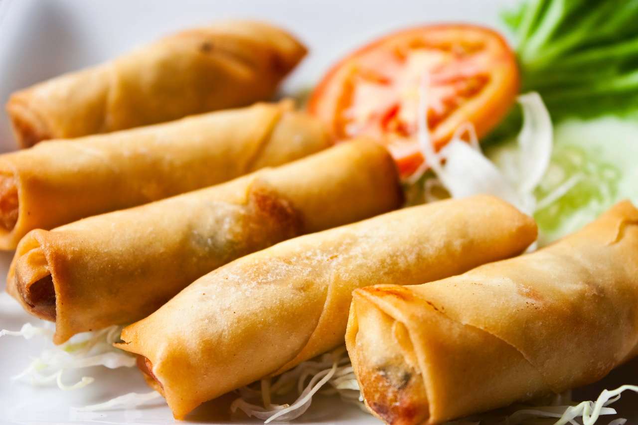 Chinese Spring rolls jigsaw puzzle online