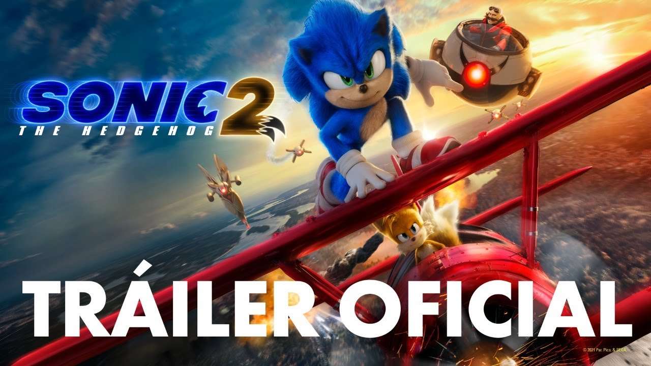 Соник в официальном трейлере Sonic 2 онлайн-пазл