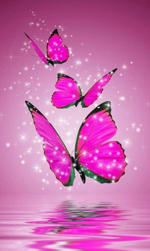 kouzelní motýli online puzzle
