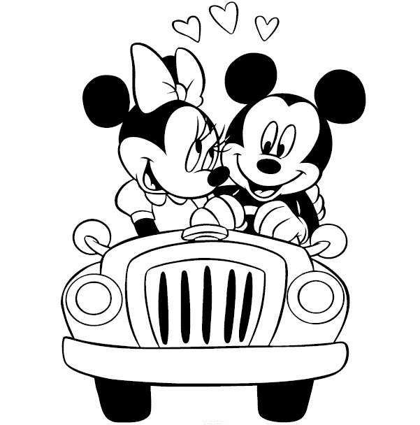 Miki és Minnie kirakós online