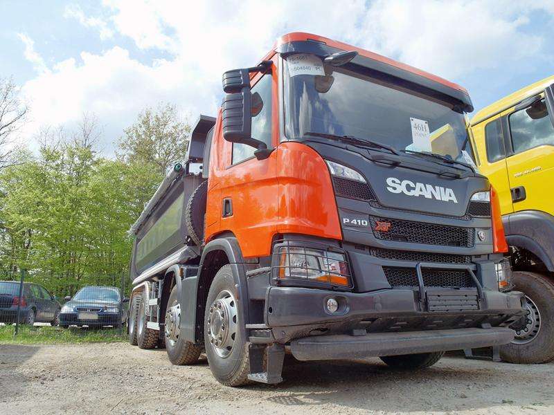 Stavební vozidlo - Scania XT online puzzle