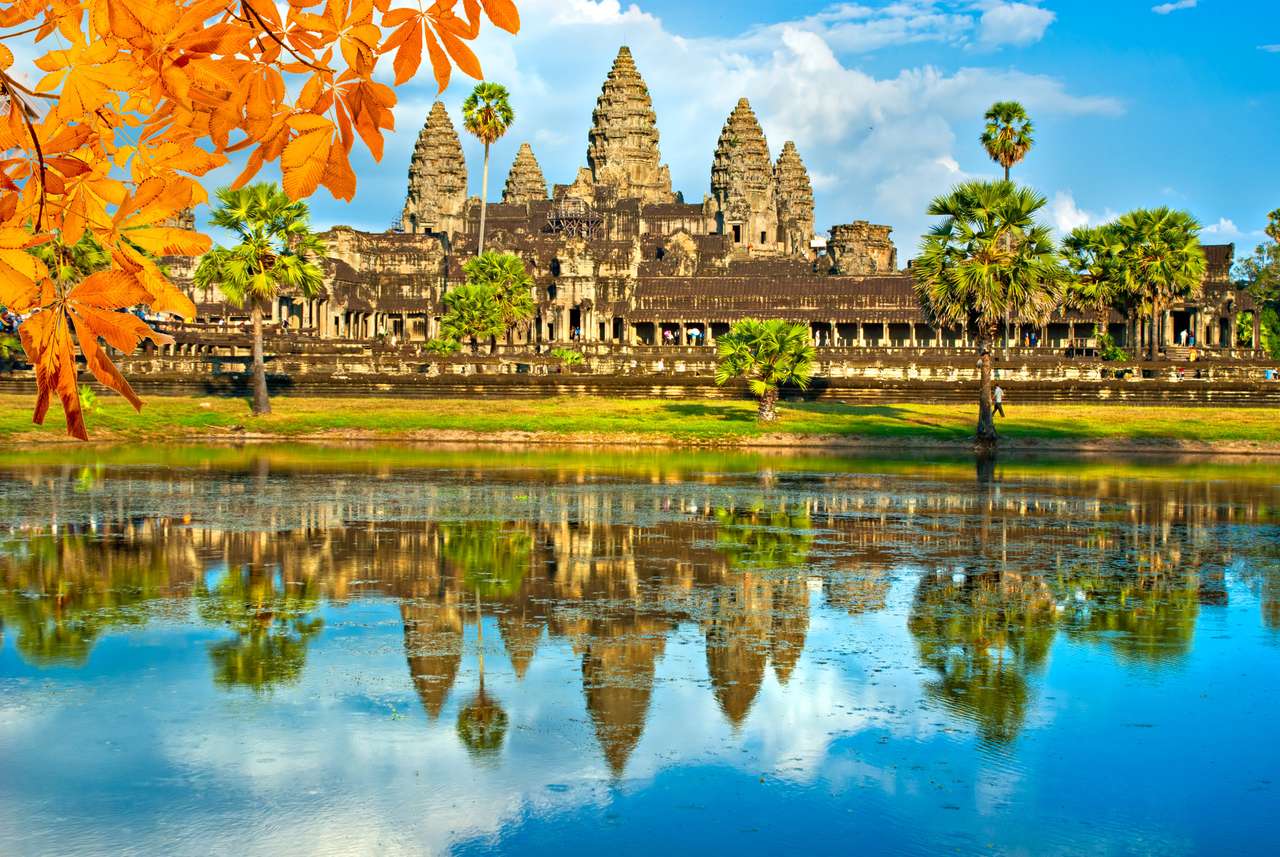 Angkor Wat-templet Pussel online