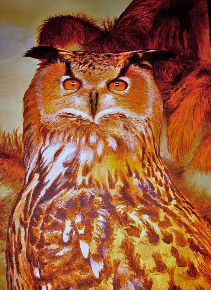 Great-horned owl online puzzle