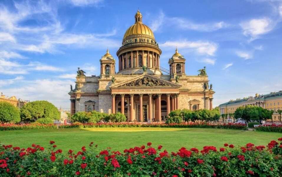 Ісаакієвський собор Санкт-Петербург, Росія №3 онлайн пазл