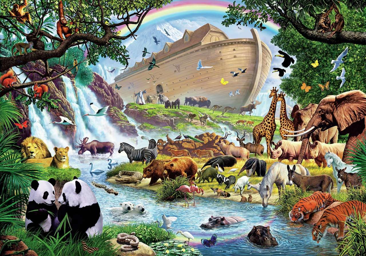 arca de Noé rompecabezas en línea