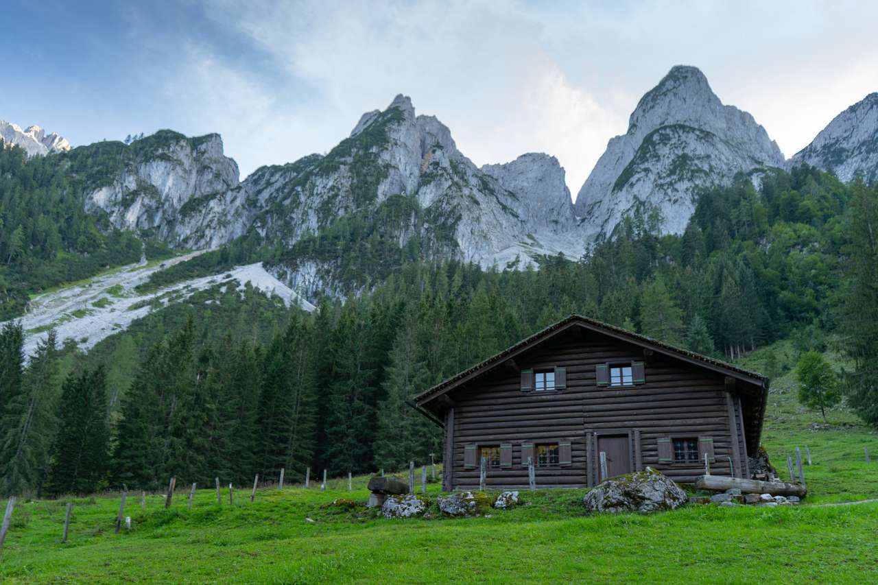 Австрійські Альпи пазл онлайн