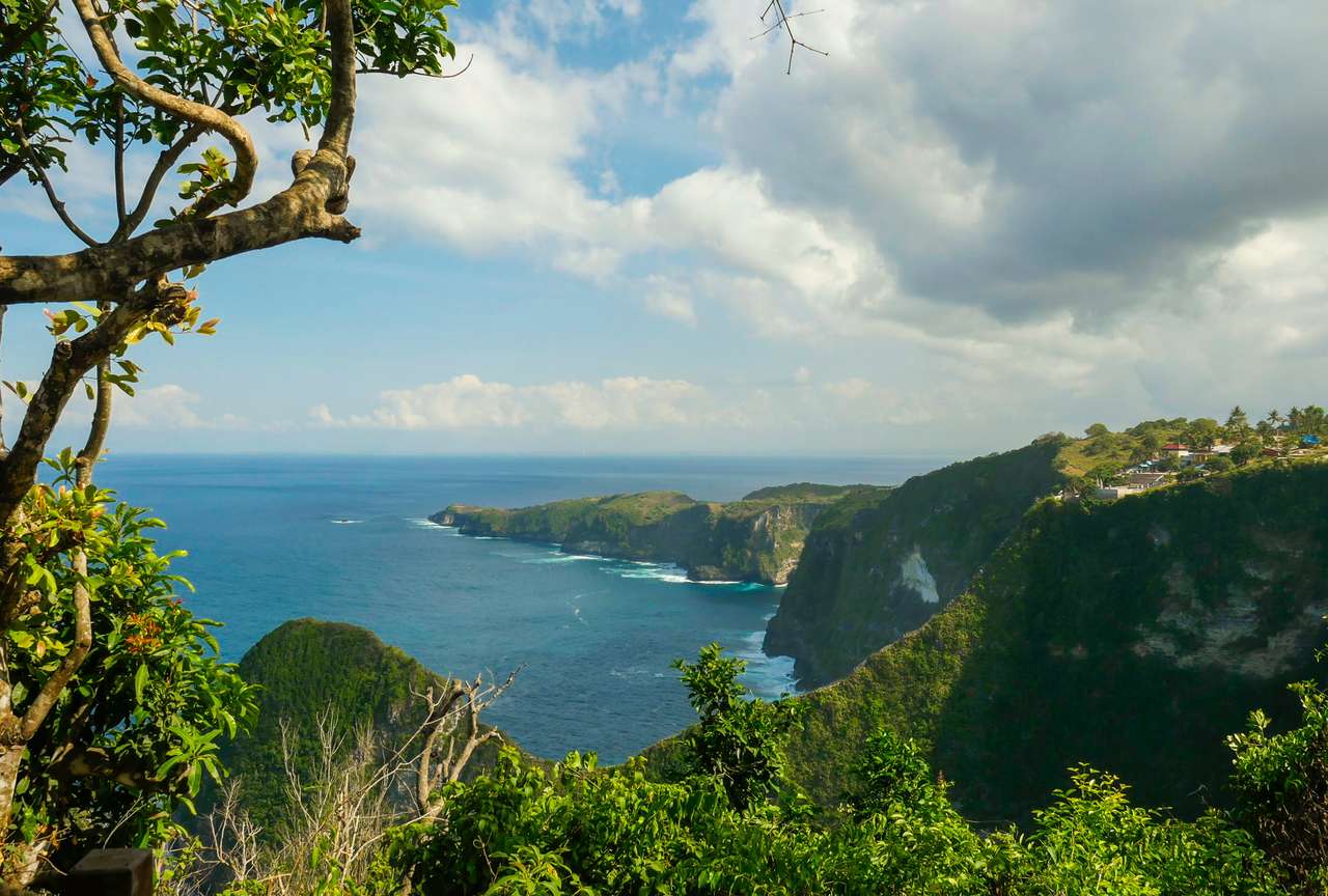 крайбрежие на тропически остров онлайн пъзел