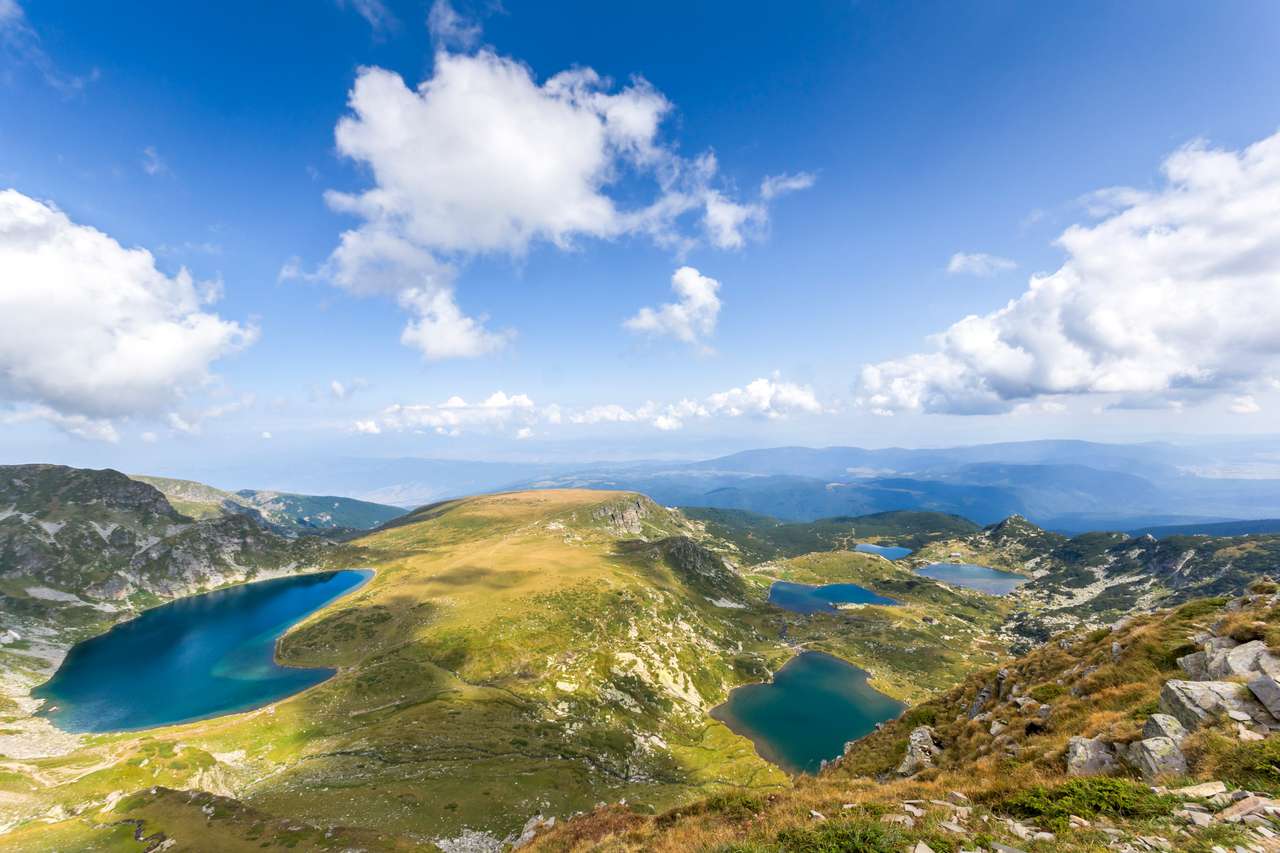 A hét Rila-tó, Bulgária kirakós online
