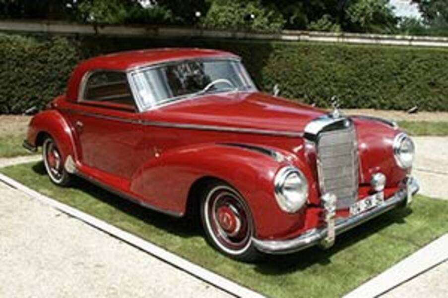 Car Mercedes Benz 300 S coupe year 1951 online puzzle