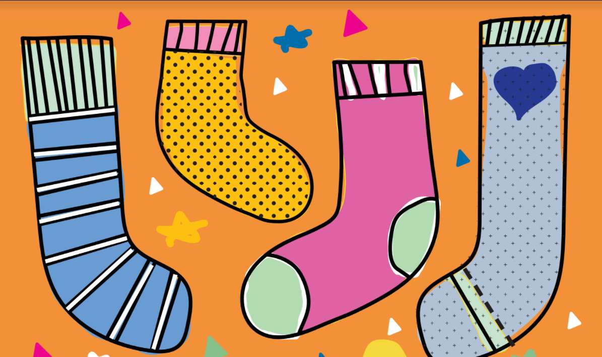Spoaved ponožky online puzzle