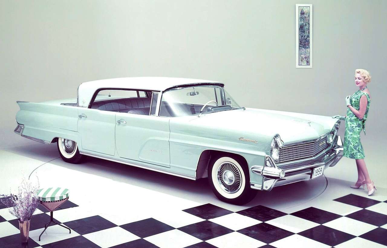 1959 Lincoln Continental Mark Iv Landau онлайн пъзел