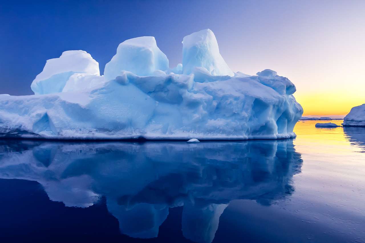 Антарктический ледник пазл