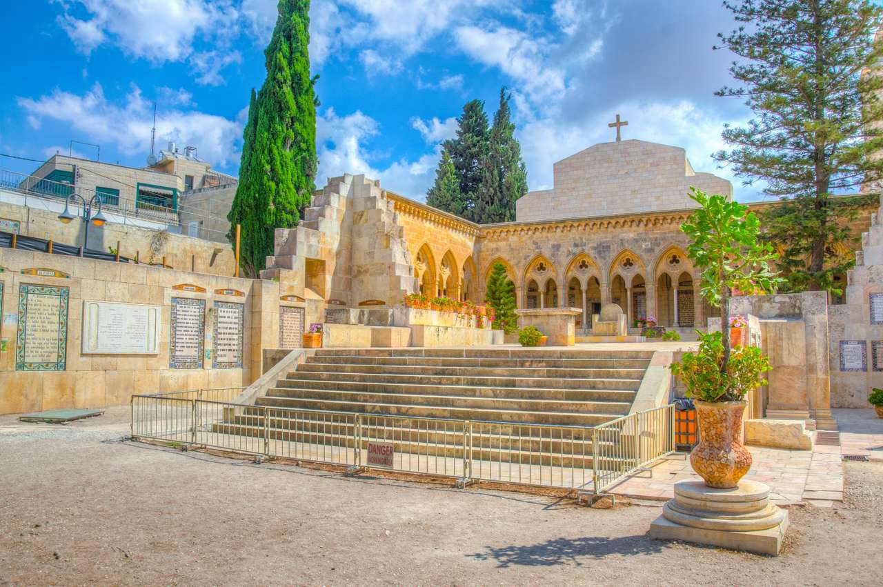 Църквата Патер Ностер в Йерусалим онлайн пъзел