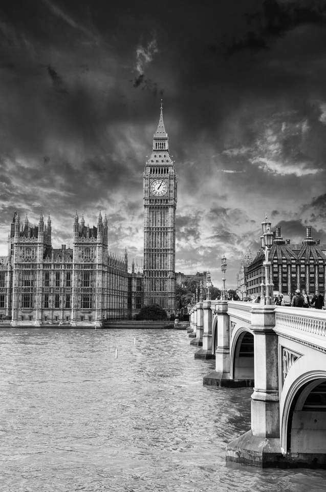 Chambres du Parlement, Palais de Westminster puzzle en ligne