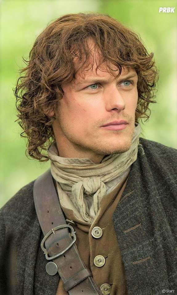Serie TV: Sam Heughan nel ruolo di Jamie Fraser in Outlander puzzle online