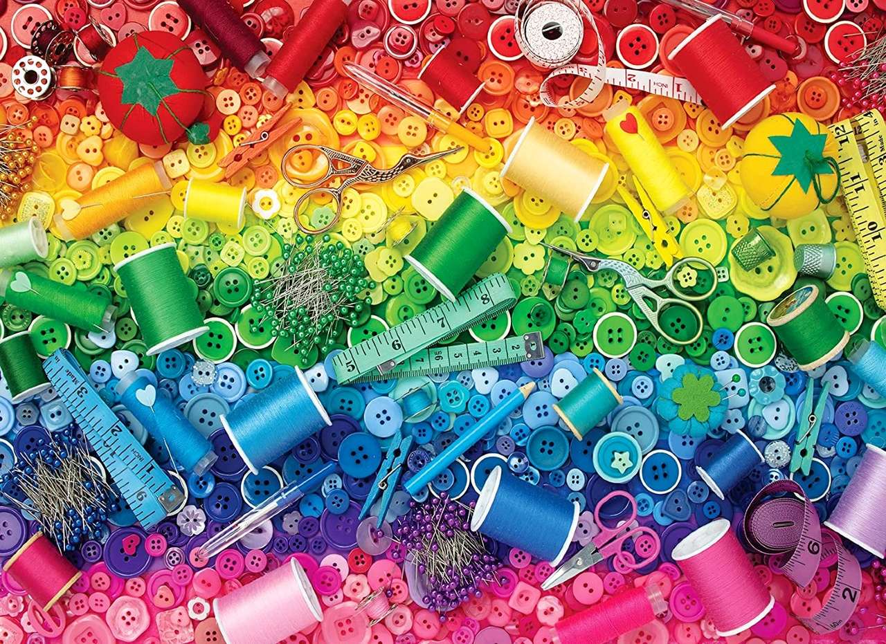 spools of threads jigsaw puzzle online