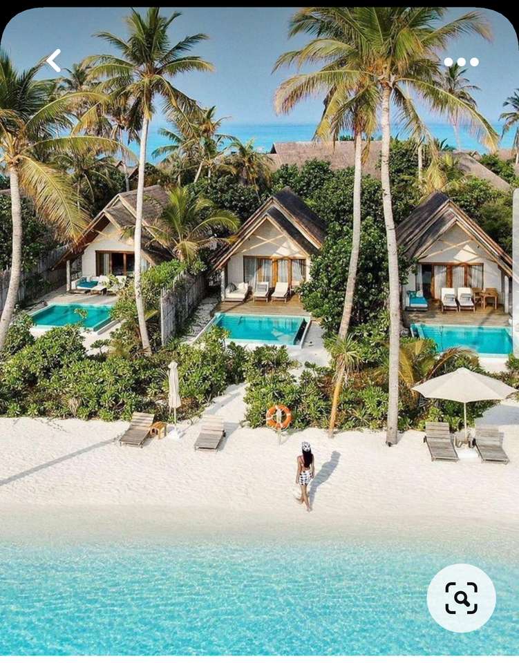 Exotika na Maledivách online puzzle