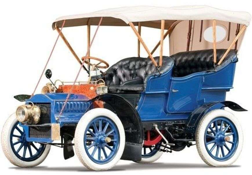 Auto Cadillac Model F Touring Jaar 1905 legpuzzel online