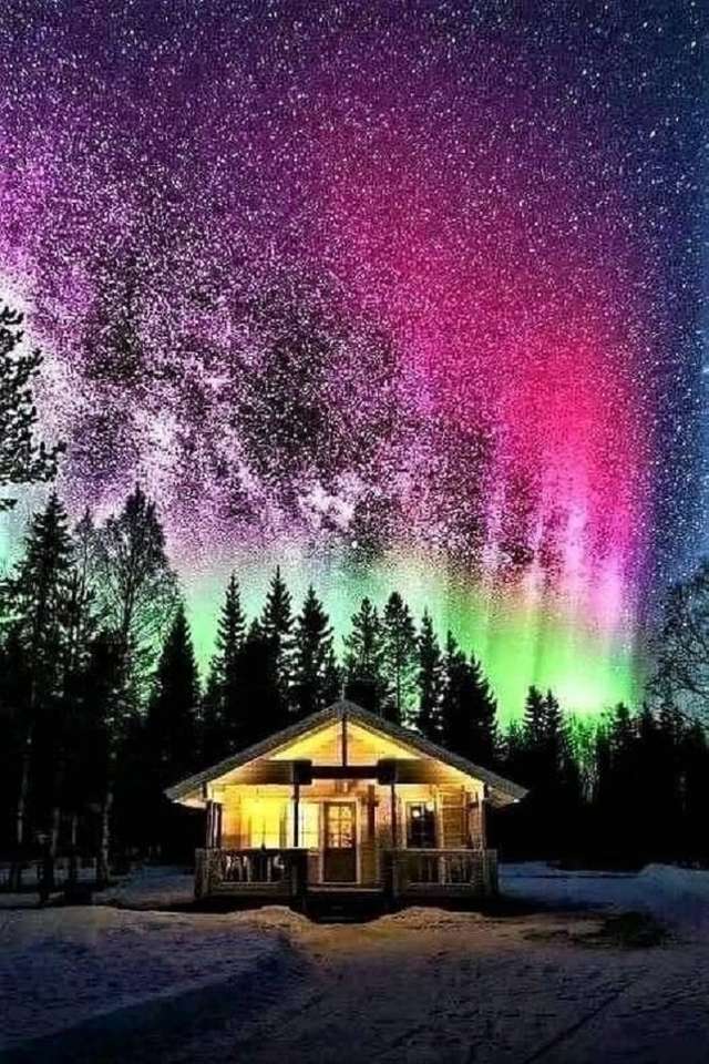 Aurora borealis. online puzzle