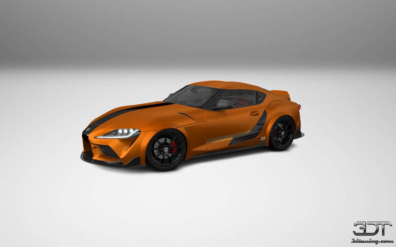 Toyota Supra a90 Online-Puzzle