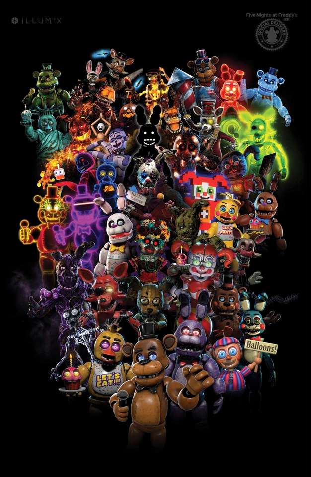 Five Nights at Freddy's 6 All EXTRAS FNAF 1 2 3 4 5 (All