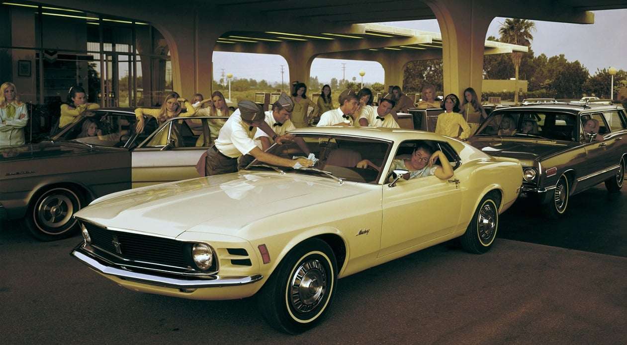 Ford-Mustang von 1970 Online-Puzzle