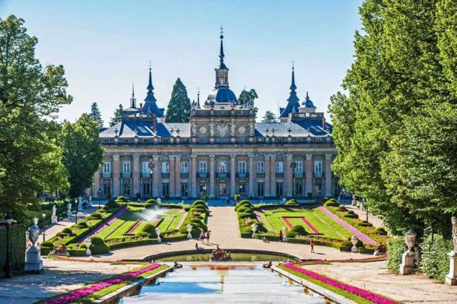 Königlicher Palast San Idelfonso - Segovia Spanien #5 Online-Puzzle