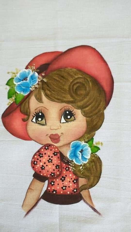 Diva Girl Painting #6 online puzzle