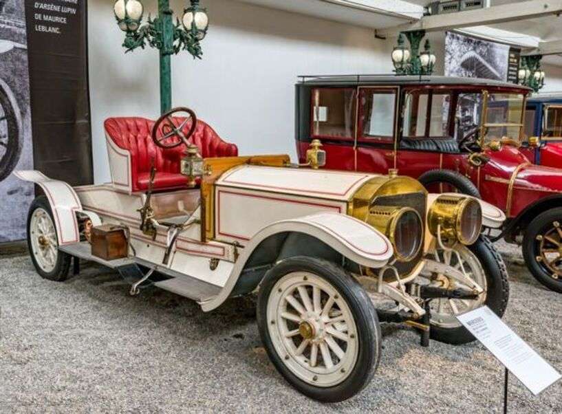 Bil Mercedes Biplace Sport 37-70 År 1906 pussel på nätet