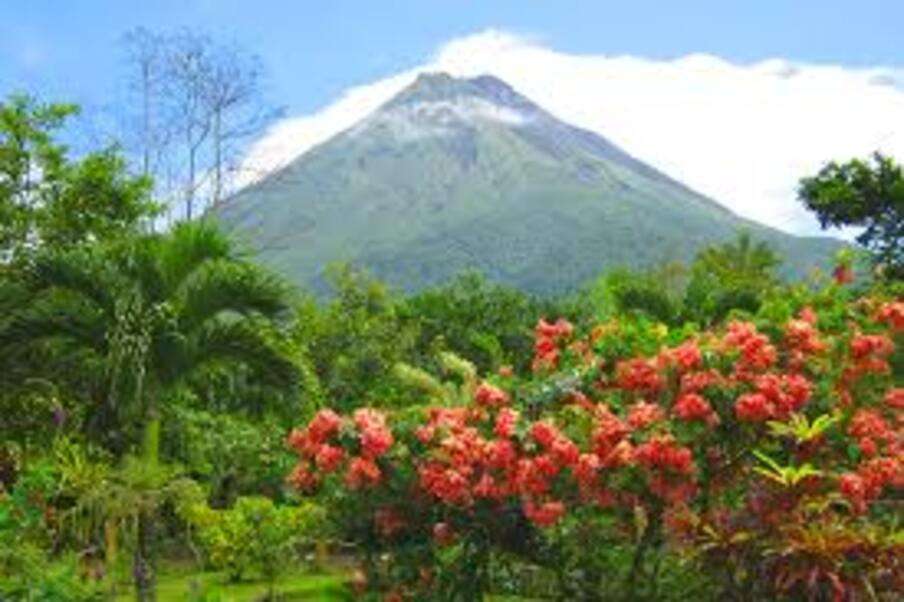 Sehen Sie sich den Vulkan Poas in meinem Land Costa Rica #6 an Puzzlespiel online