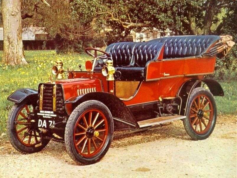 Автомобиль Sunbean Год 1904 онлайн-пазл
