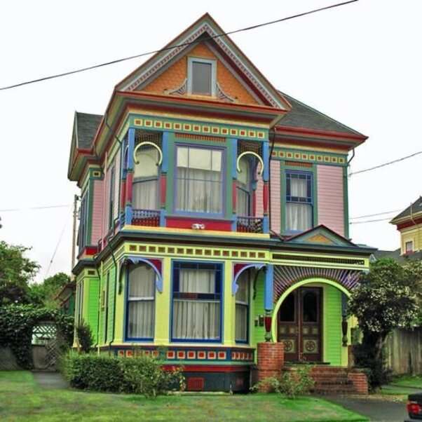 Viktorianskt hus #5 pussel på nätet