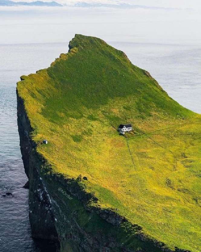 Islândia Verde. puzzle online