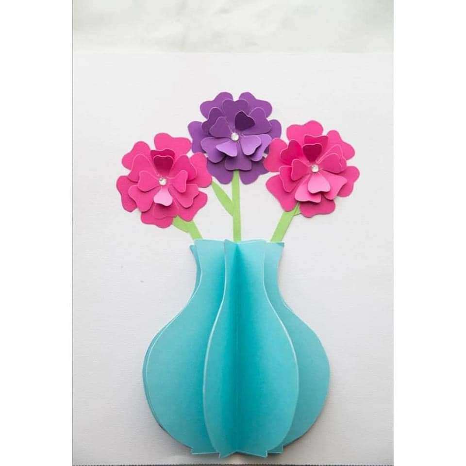3D váza na květiny skládačky online