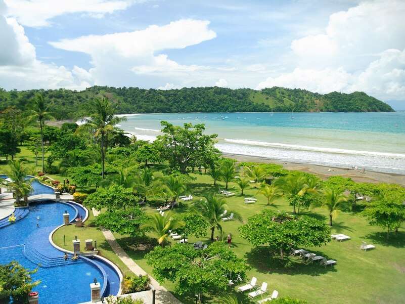 Strandhotell Jaco mitt land Costa Rica #9 pussel på nätet