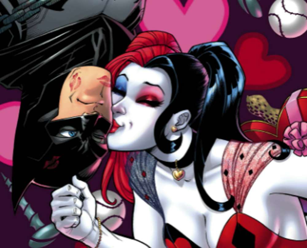 Harley Quinn Valentin-napi akció kirakós online