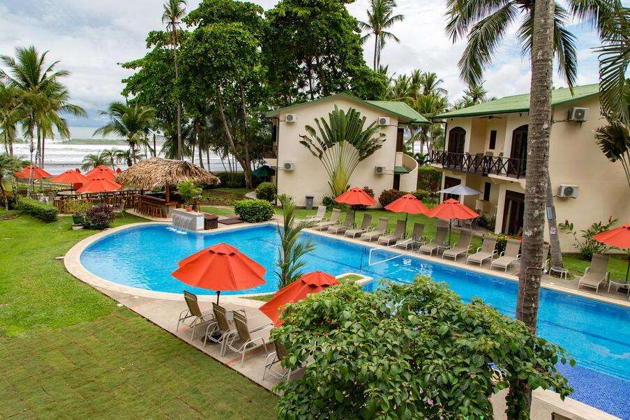 Hotel Club Del Mar Jaco Beach paese Costa Rica ₡10 puzzle online