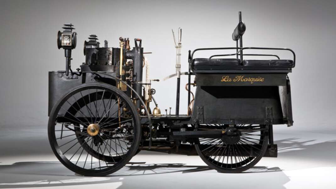 Паровий автомобіль La Marquesa 1884 року №1 пазл онлайн