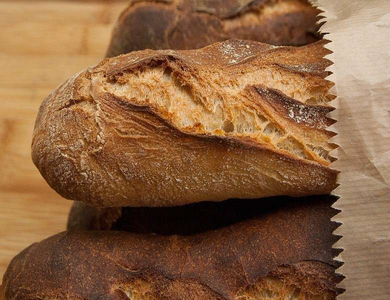 französisches Brot Online-Puzzle
