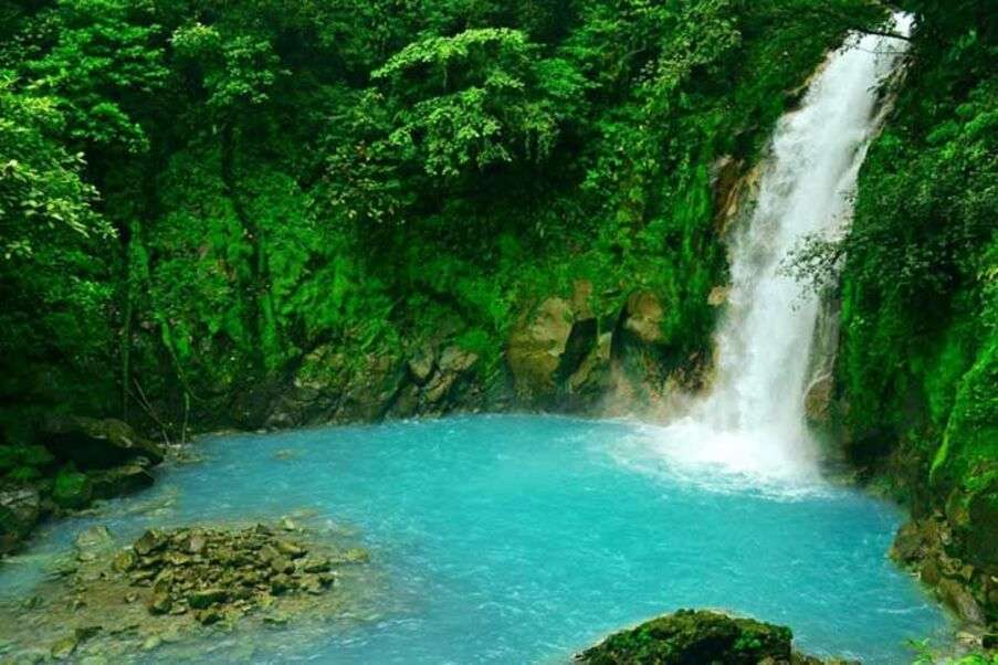 Cachoeira La Fortuna meu país Costa Rica #13 quebra-cabeças online